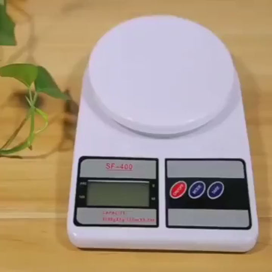 Báscula electrónica para alimentos, dispositivo de medición con pantalla Digital, alta precisión, 5kg